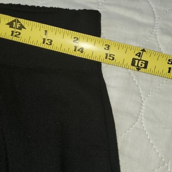 Karin Stevens Vintage Skyscraper Night Light Graphic Black Padded Sz 10 Pantsuit - Picture 14 of 16